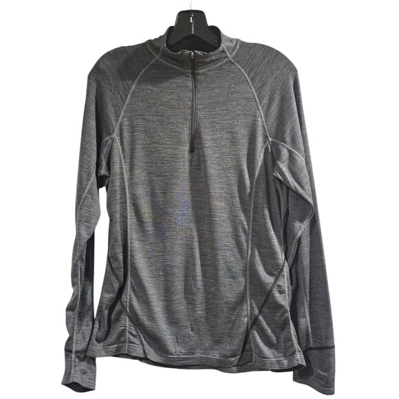 Ibex Merino Wool Womens M Pullover Baselayer Shirt Sweater Mock Neck 1/4 Zip - Picture 1 of 16